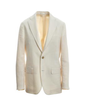 Cream Linen Sport Coat - He Spoke Style Shop