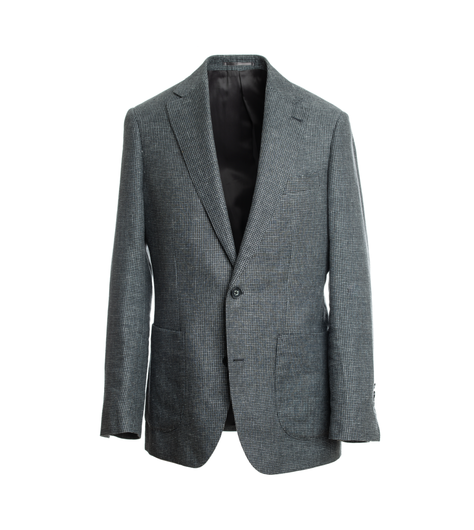 Grey & Black Puppytooth Sport Coat | He Spoke Style