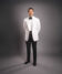 Men's Ivory Dinner Jacket with Peaked Lapel – Elegant & Timeless