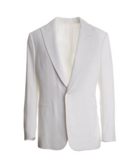 Ivory Peaked Lapel Dinner Jacket - He Spoke Style Shop