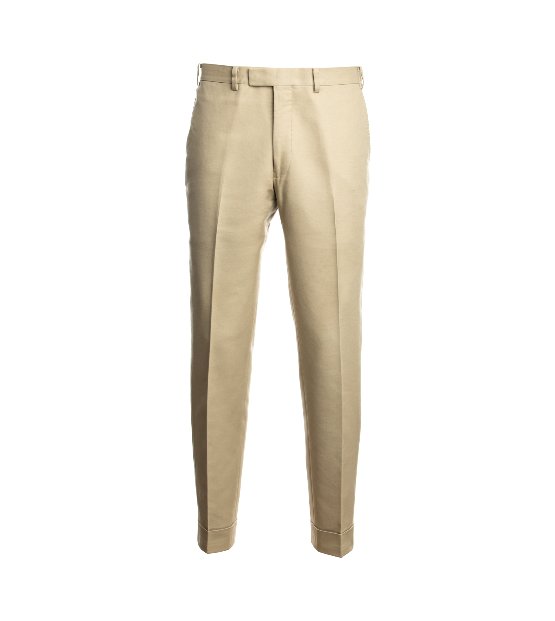 Regular Fit Cotton twill trousers - Light greige - Men | H&M IN