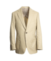 Khaki Cotton Sport Coat - He Spoke Style Shop
