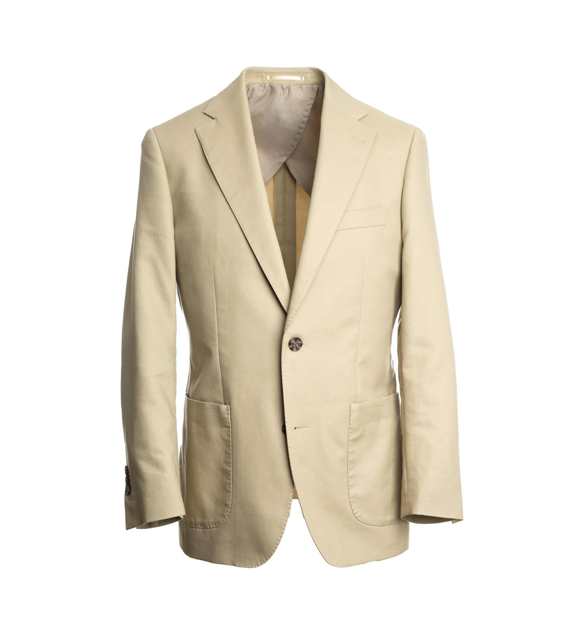 Khaki Cotton Sport Coat