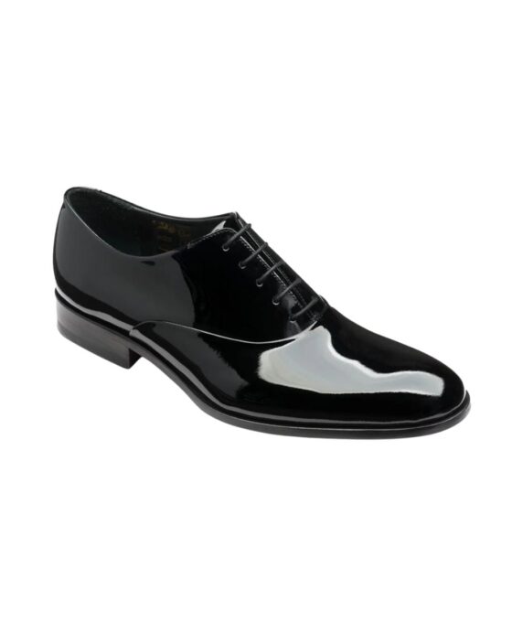Black Tie Tuxedo Shoes - Patent Leather Oxfords And Pumps