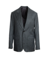 Medium Gray Solid Suit Jacket - He Spoke Style Shop