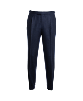 Navy Blue Flannel Pants - He Spoke Style Shop