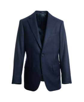 Introducing: The Navy Blue Flannel Suit | He Spoke Style