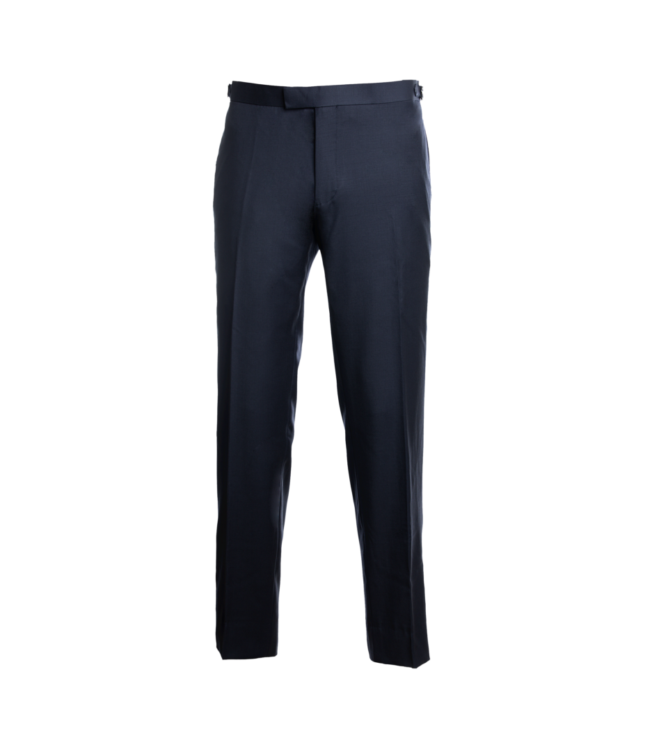 Navy Blue Tuxedo Pants - He Spoke Style Shop