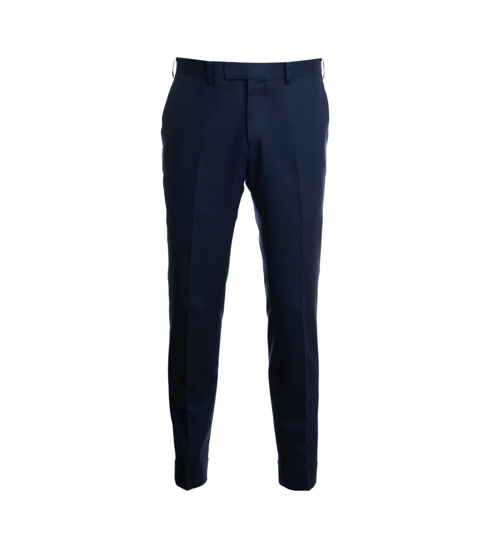 Navy Cotton Pants - He Spoke Style Shop