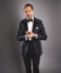 Made-to-Measure Navy Jacquard Dinner Jacket – Stylish & Sophisticated