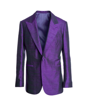 Purple Iridescent Dinner Jacket - He Spoke Style Shop