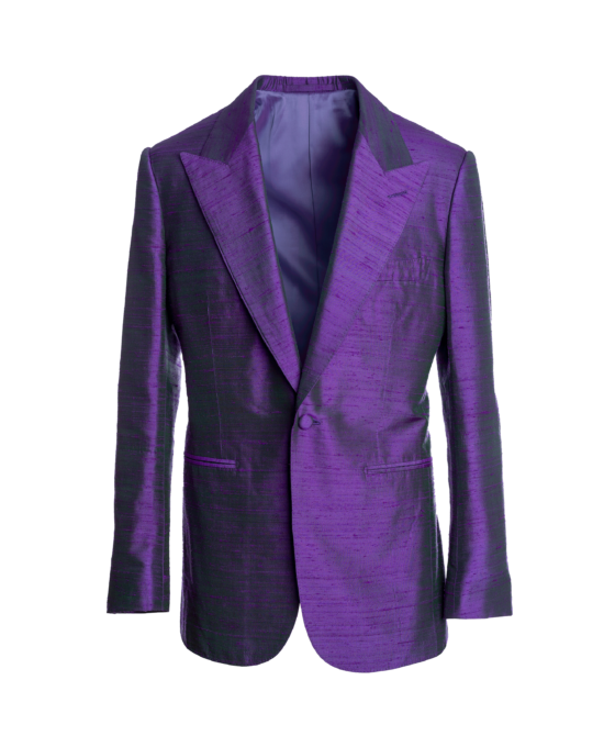 Party Wear Purple Jacket Set main image 1