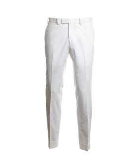 White Cotton Pants - He Spoke Style Shop