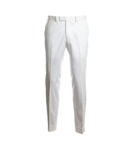 White Cotton Pants - He Spoke Style Shop