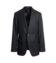 Black Flannel Suit Jacket - He Spoke Style Shop