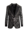 Black & Gold Jacquard Dinner Jacket - He Spoke Style Shop