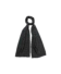 Black Silk Scarf With White Dots - He Spoke Style Shop