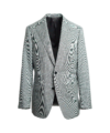 Black And White Puppytooth Suit Jacket - He Spoke Style Shop