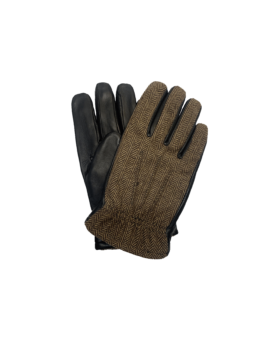 Hilts Willard Brown Herringbone & Lambskin Gloves - He Spoke Style Shop