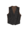 Brown Sharkskin Vest - He Spoke Style Shop