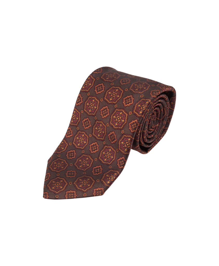medallion necktie