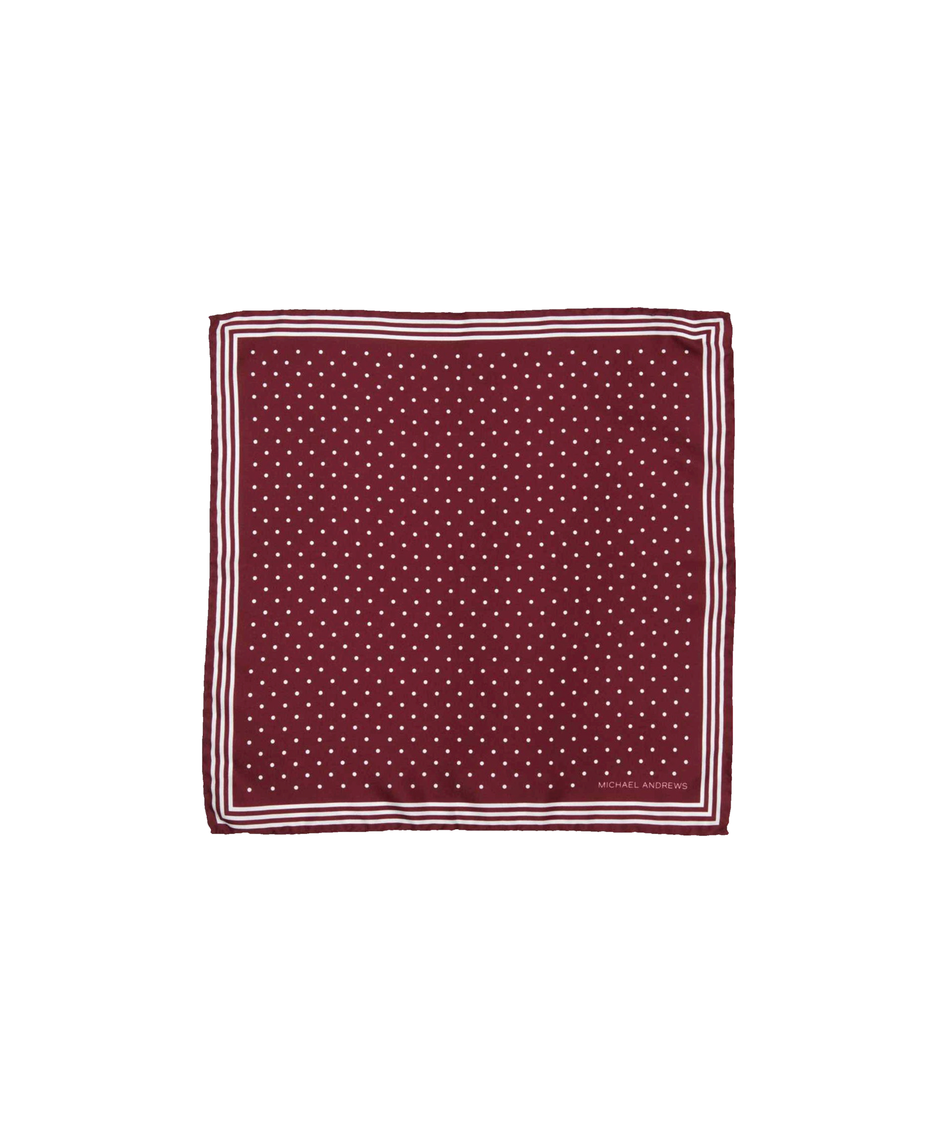 Red And White Polka Dot Border Red Polka Dot Border By AbstractDesigns