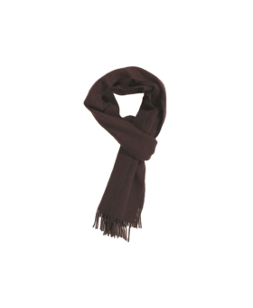 Chocolate Classic Cashmere Scarf - He Spoke Style Shop