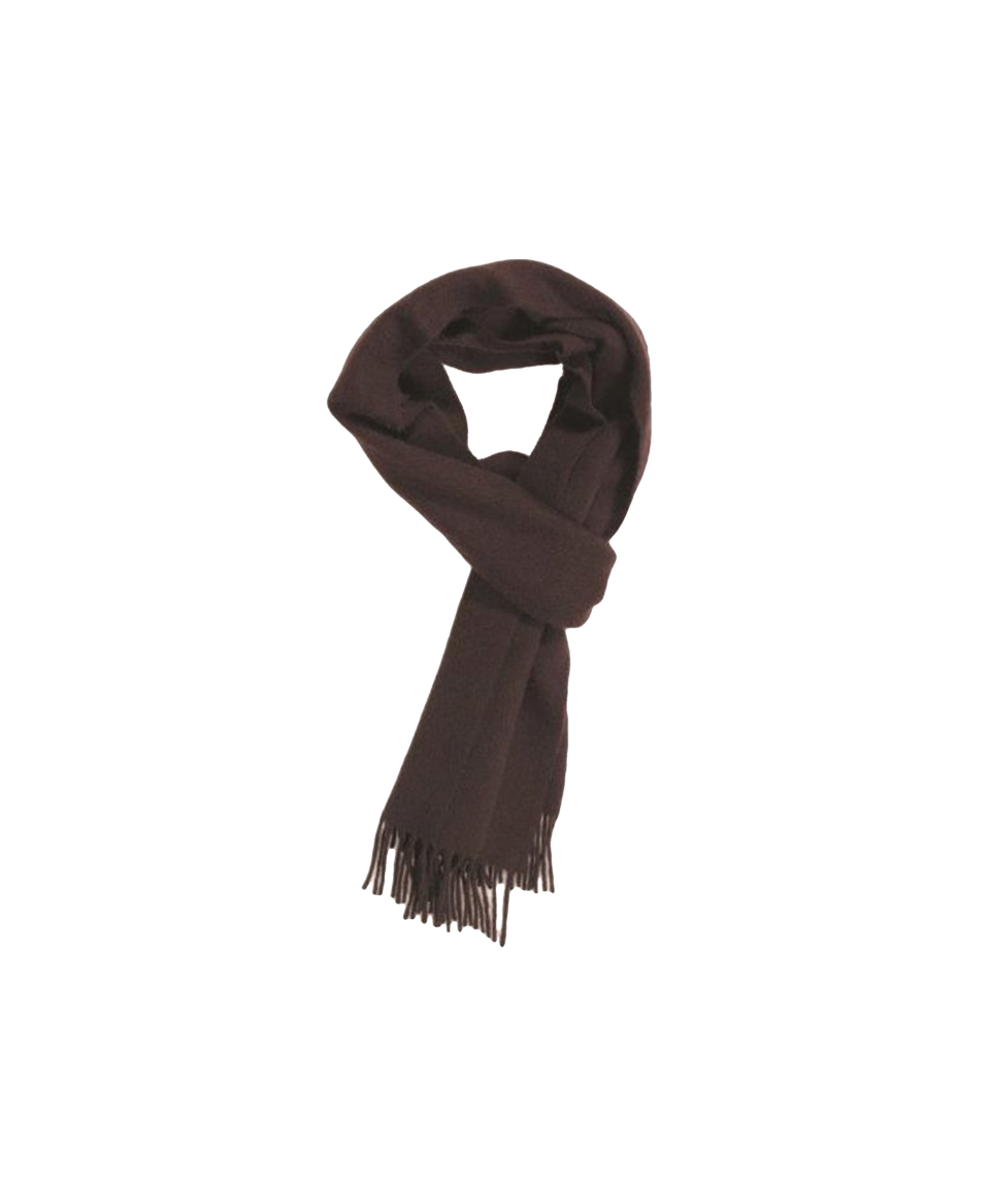 Chocolate Classic Cashmere Scarf - He Spoke Style Shop