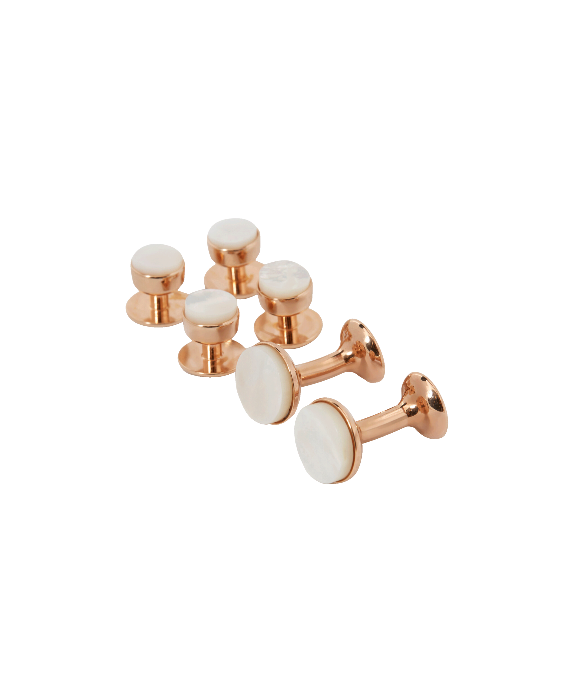 Rose gold 2025 tuxedo studs