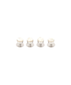 Codis Maya Mother Of Pearl Tuxedo Studs (White Rhodium) - He Spoke Style Shop
