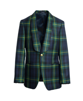 Gordon Tartan Plaid Dinner Jacket – Custom Fit by He Spoke Style