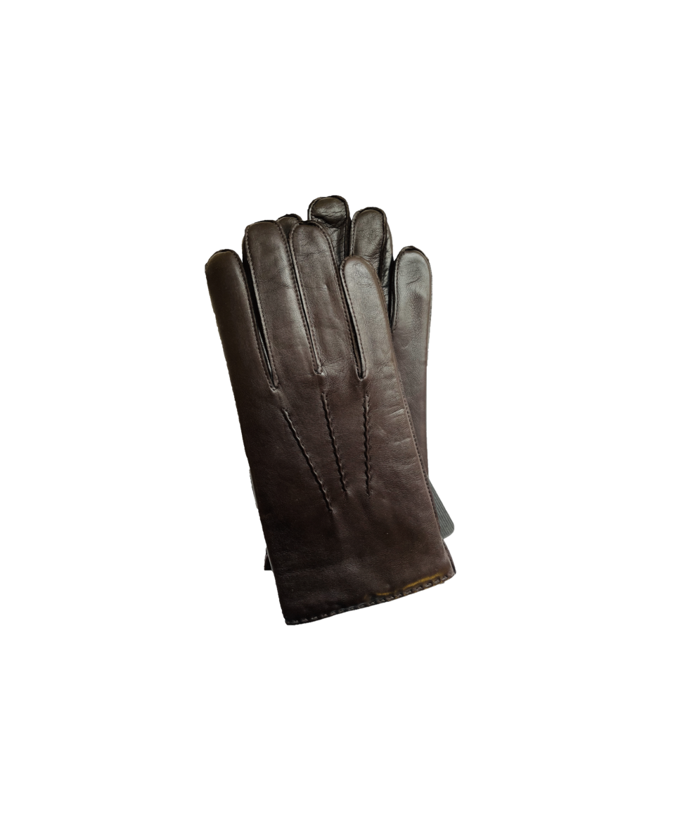 Hilts Willard Handsewn Lambskin Brown Dress Gloves - He Spoke Style Shop