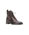 Brown Lace-Up Dress Boots - Scarosso