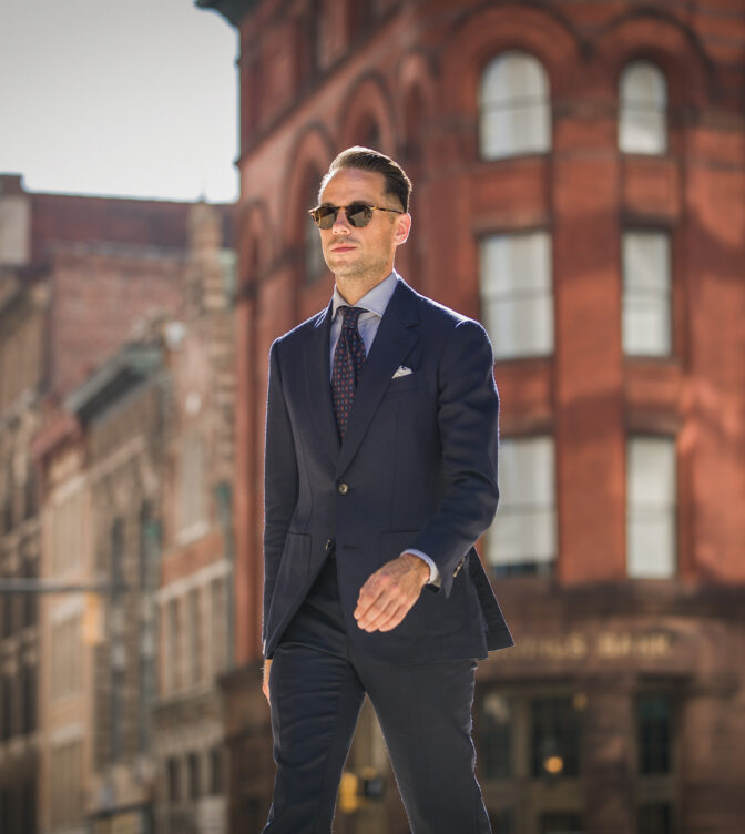 The Mens Blue Suit: A Comprehensive Guide | He Spoke Style