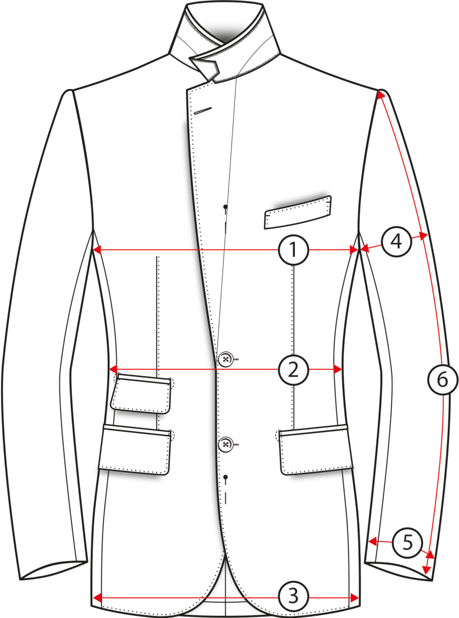 Suit Jacket And Sport Coat Size Charts He Spoke Style