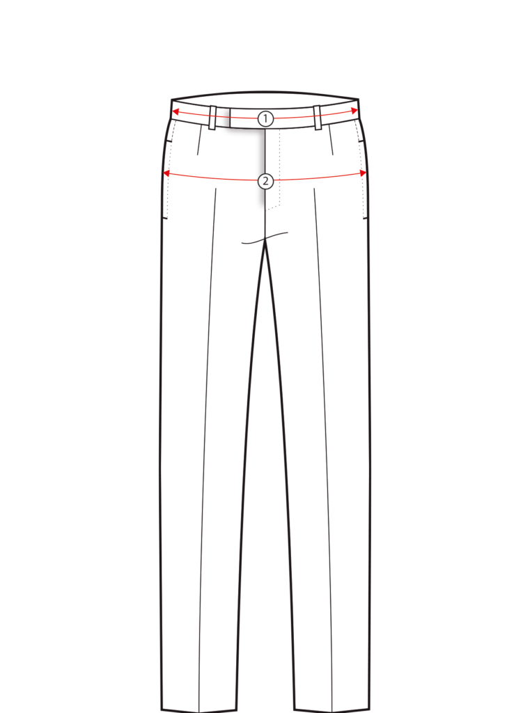 Pants Size Charts | He Spoke Style