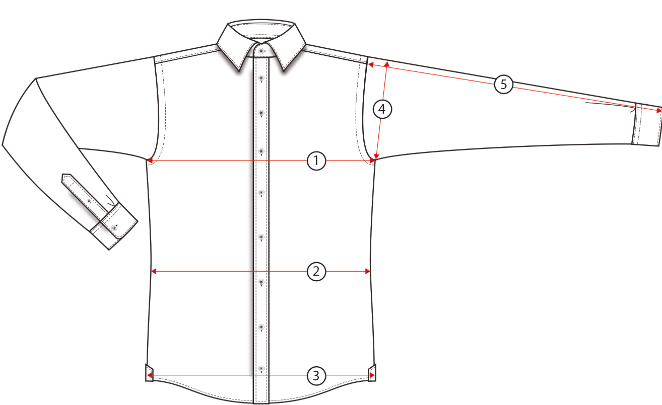 Shirt Size Charts He Spoke Style