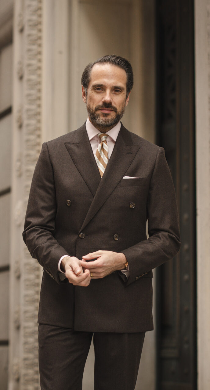 Light Grey Flannel Sport Coat | He Spoke Style