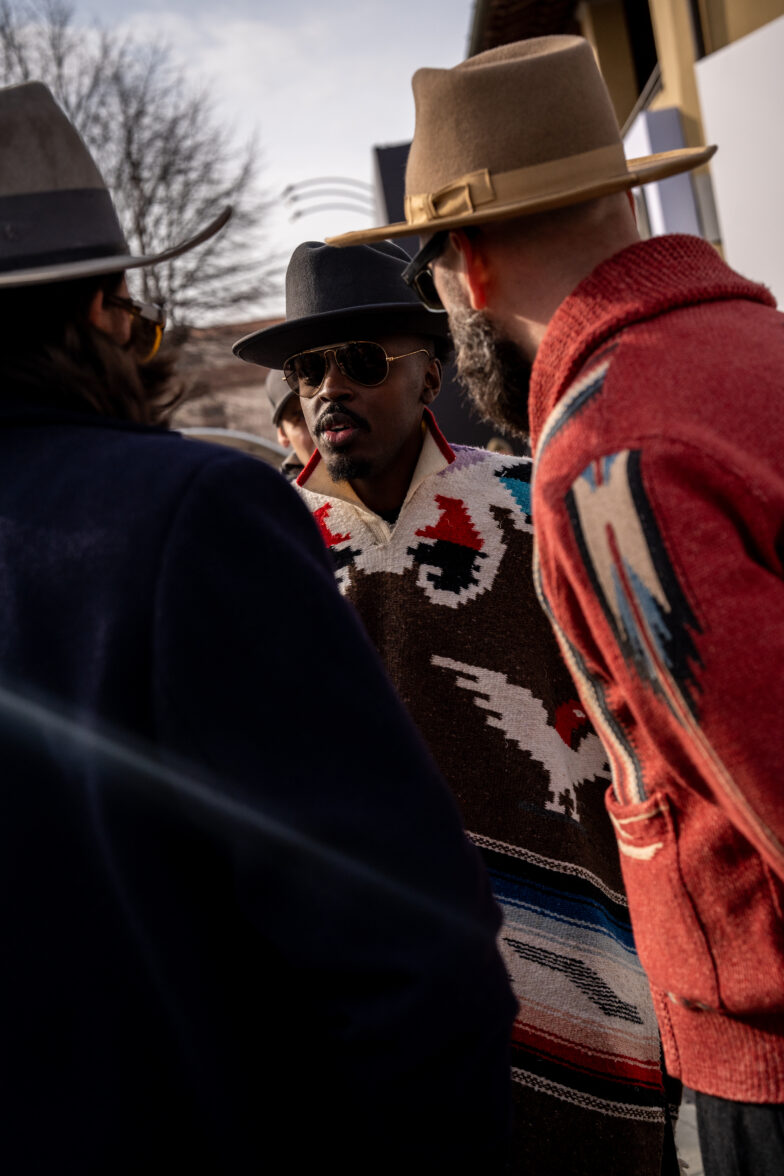 Horses on the loose: Wild street style at Pitti Uomo 105