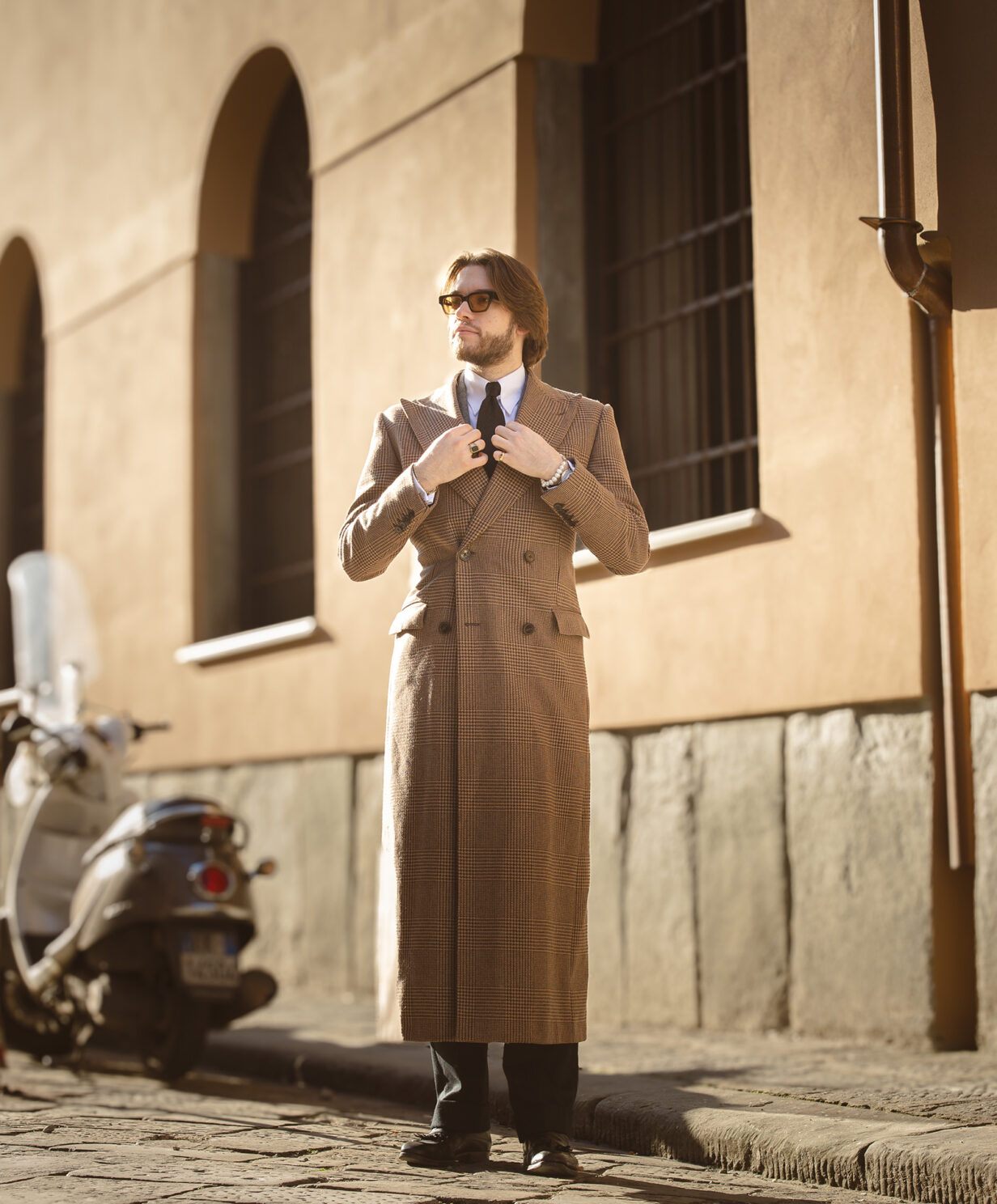 How To Wear a Turtleneck Under a Shirt - He Spoke Style