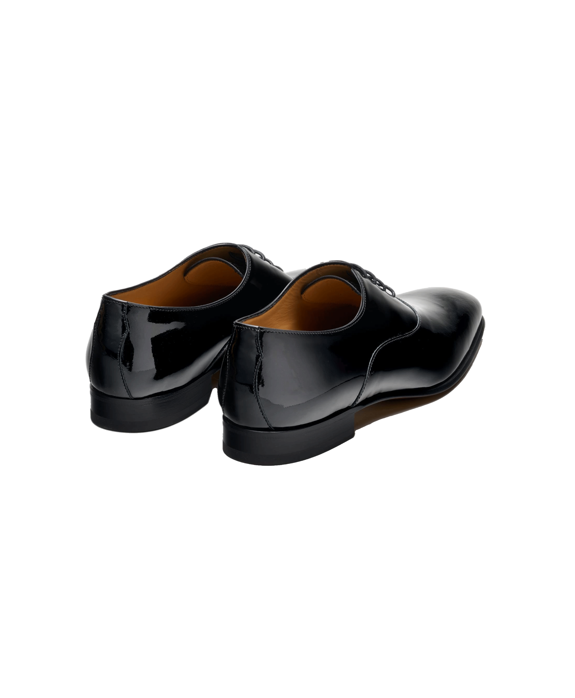 BLACK NERO GIOLLY PATENT CALF SNEAKERS