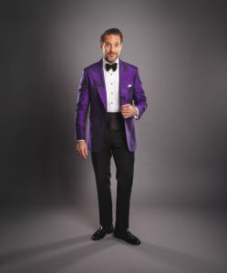 purple dress with black jacket Varsity Jacket Leather Jacket Outfits With Purple Boots Francesca's Plum Dress Styled Ways Roselyn Weaver