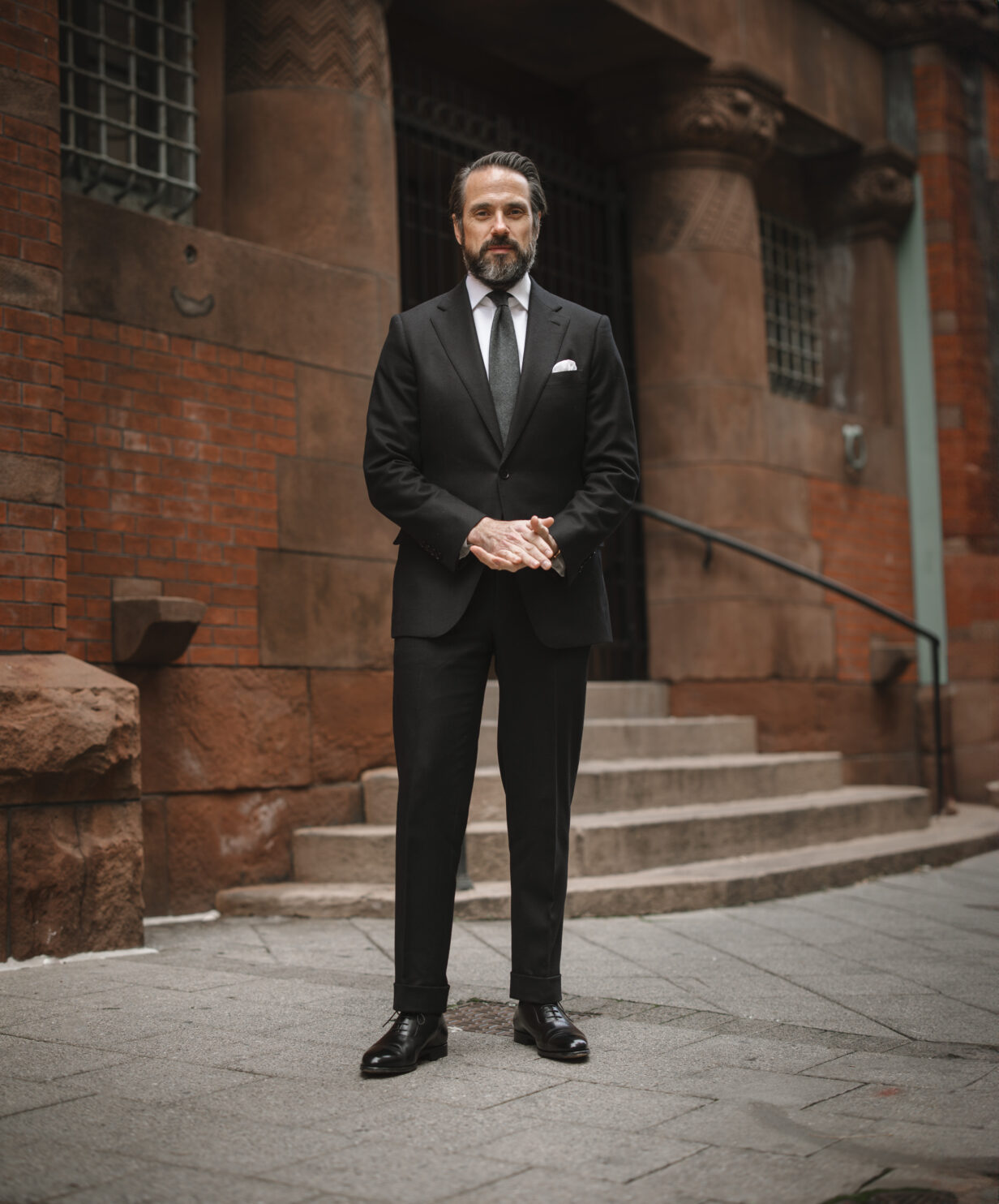 The Black Flannel Suit: Five Ways to Wear It | He Spoke Style