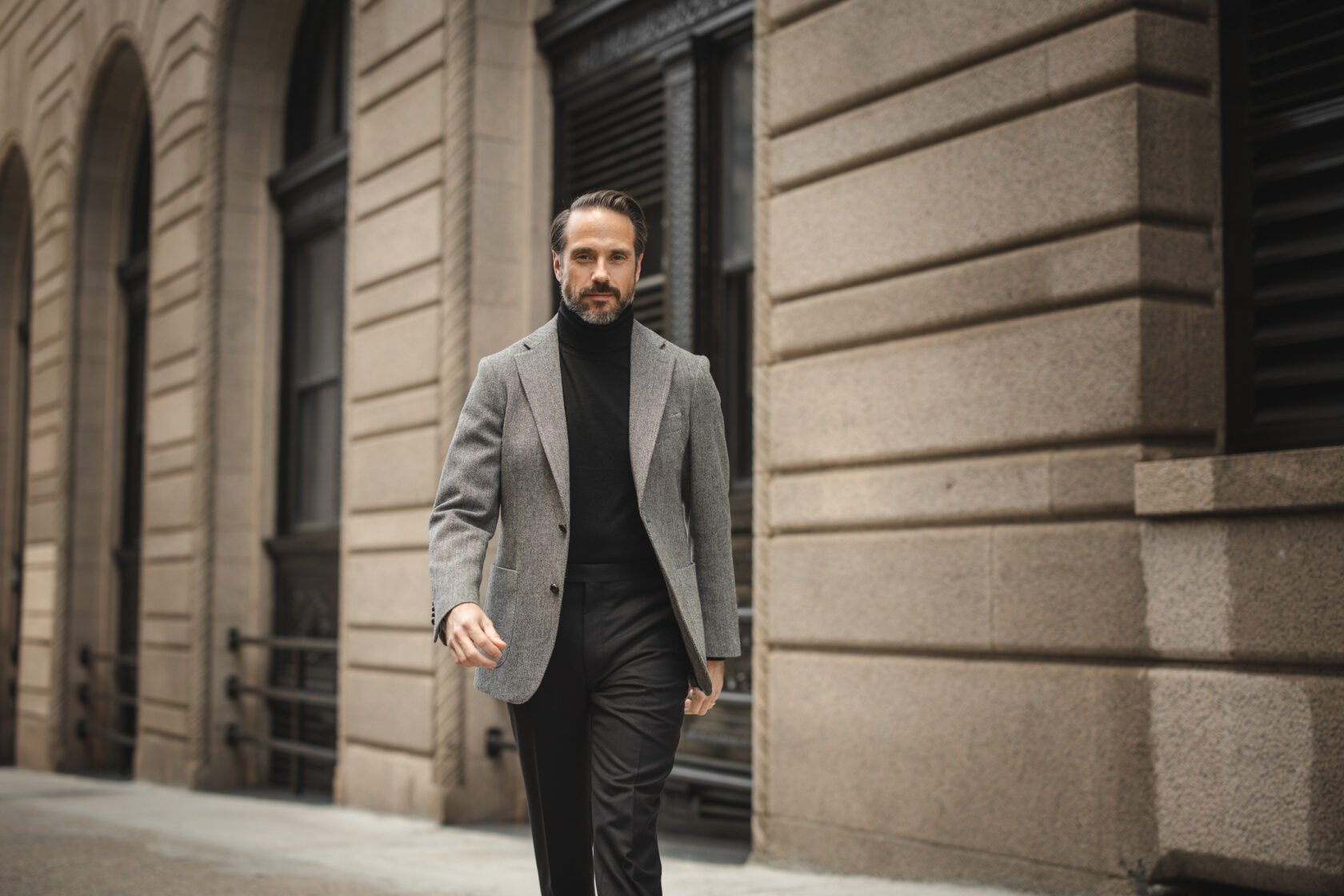 The Black Flannel Suit: Five Ways to Wear It | He Spoke Style