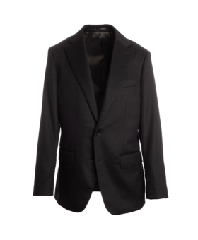 Black Cashmere Sport Coat – Custom Fit by He Spoke Style