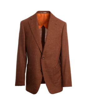 Terracotta Hopsack Sport Coat – Custom Fit by He Spoke Style