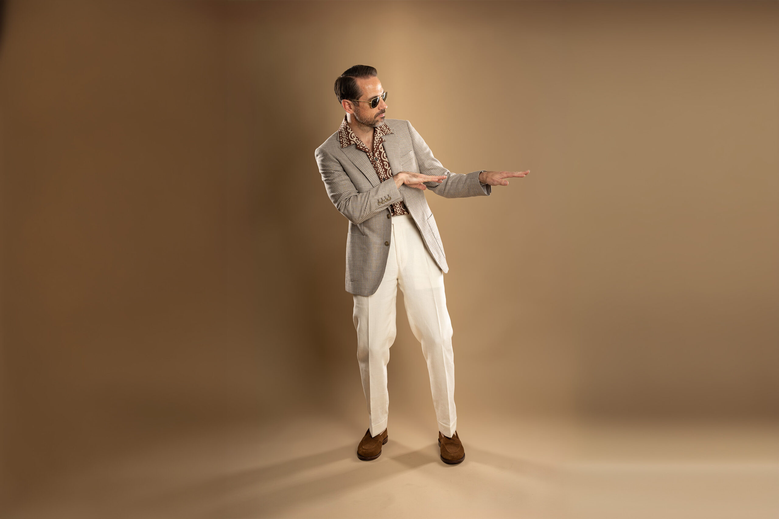 sachin and babi light blue dress Men's Summer Lookbook: 25 Casual Summer Outfit Ideas main image 1