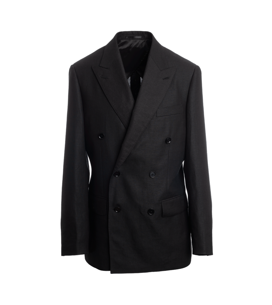 Black Linen Suit