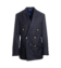 Classic Navy Blue Double-Breasted Blazer – Custom Fit by He Spoke Style