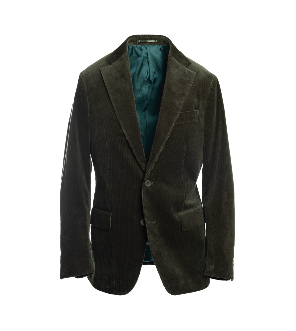 Hunter Green Corduroy Jacket - He Spoke Style Shop